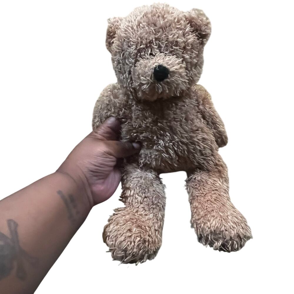 Ty 2010 Walnut Teddy Bear Plush TY Beanie Babies Classic Brown 13”